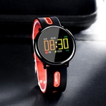 Os wristbands HB08 Smart Smart Banda de Freqüência Cardíaca no ecrã a cores de Oxigênio