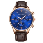 OUKESHI Moda Casual Luxury Analog de quartzo das mulheres dos homens rel¨®gios de quartzo GD140