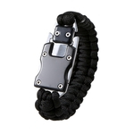 Outdoor Pulseira Survival Pulseira Paracord Caminhadas Viagens