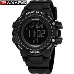 Outdoor Sports Digital Luminous Waterproof LED Multi Function Electronic Watch