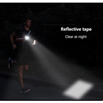 Outdoor Sports executando reflexiva Strip luz LED com cuidado Luz