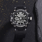 Outdoor Sports Waterproof Assista Data Moda Masculina Digital LED rel¨®gio eletr?nico