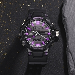 Outdoor Sports Waterproof Assista Data Moda Masculina Digital LED rel¨®gio eletr?nico