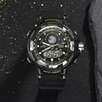 Outdoor Sports Waterproof Assista Data Moda Masculina Digital LED rel¨®gio eletr?nico