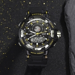 Outdoor Sports Waterproof Assista Data Moda Masculina Digital LED rel¨®gio eletr?nico