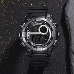 Outdoor Sports Waterproof Assista Data Moda Masculina Digital LED rel¨®gio eletr?nico