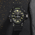 Outdoor Sports Waterproof Assista Data Moda Masculina Digital LED rel¨®gio eletr?nico