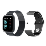 P70 relógio inteligente Pressão Arterial Medição Heart Rate Monitor Pulseira de Fitness Assista Mulheres Homens Smartwatch Suporte IOS Android Fitbit e acessórios