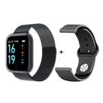 HAO P70 relógio inteligente Pressão Arterial Medição Heart Rate Monitor Pulseira de Fitness Assista Mulheres Homens Smartwatch Suporte IOS Android Fitbit and accessories