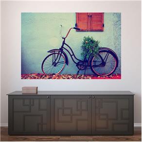 Painel Adesivo de Parede - Bicicleta Vintage - 471pnp