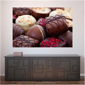 Painel Adesivo de Parede - Chocolate - 386pnp