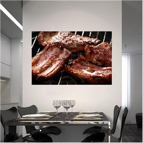 Painel Adesivo de Parede - Churrasco - 224pnp