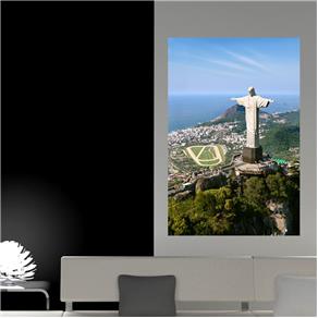 Painel Adesivo de Parede - Cristo Redentor - 083pnp