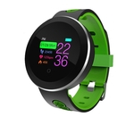 Pantalla en color de deporte Miltilingüe impermeable reloj deportivo Pulsera inteligente