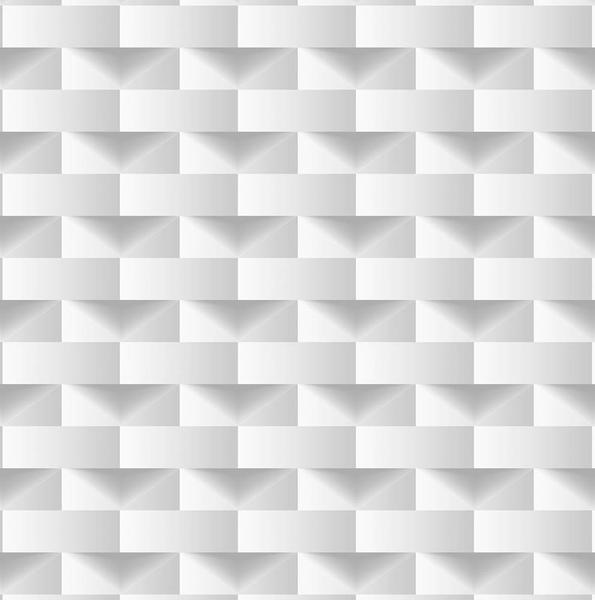 Papel de Parede Bobinex Dimensões Branco Abstrato 3D Bobinex Formas
