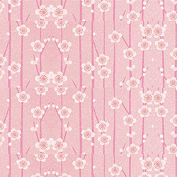 Papel de Parede Floral Rosa - Classic Home