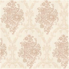 Papel de Parede Vinilico Creme - Rose - REF Fe1306