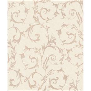 Papel de Parede Vinilico Creme - Rose - REF Fe1505