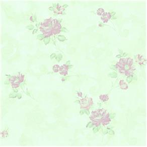 Papel de Parede Vinilico Gelo - Rose - REF Bh82302