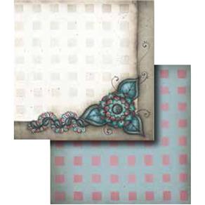 Papel Scrapbook Dupla Face Cantoneira LSCD-251 - Litocart