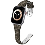 Para a Apple iWatch 1/2/3/4/5 Watch Band Silicone impresso Apple Watch Strap Banda