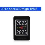 Para a Toyota CAREUD U912 Auto sem fio TPMS do pneu Sistema de Monitorização da Pressão com 4 Sensores LCD embutido Monitor de