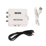 Para AV Digital Conversor de vídeo VGA Set-top box de dispositivo de exibição de volta