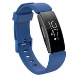 Para Fitbit Inspire / Inspire HR substituição Pulseira de silicone Strap Watch Banda