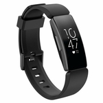 Para Fitbit Inspire / Inspire HR substituição Pulseira de silicone Strap Watch Banda