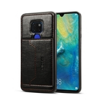 Para HUAWEI MATE 20 2 em 1 Retro PU carteira de couro pé antiderrapante caso do celular à prova de choque de telefone