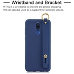 Para HUAWEI MATE 10 lite-Maimang 6 Simples sólido Corda Cor Chic pulso Matte TPU anti-risco antiderrapante caso capa protetora Voltar