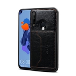 Niceday Para HUAWEI NOVA 5I-P20 LITE 2019 Retro PU carteira de couro Cartão de Suporte Suporte antiderrapante à prova de choque caso de telefone celular