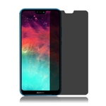 Para HUAWEI P20 Lite 0,3 milímetros 2.5D Arc Borda Anti-peeping completa de proteção de vidro temperado Film