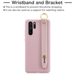 Para HUAWEI P30 pro contínuo simples corda cores Chic pulso Matte TPU anti-risco antiderrapante capa protetora tampa traseira