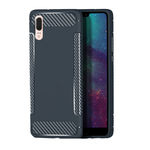 Para Huawei P20 Pro Matte Anti-derrapante Tpu Anti-risco Capa Protetora Voltar