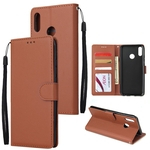 Hao Para Huawei Y9 Bolsa Protectora 2019-flip De Couro Com 3 Card Posição Buckle Projeto Da Tampa Do Telefone Mobile Phone Cover