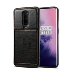 Para OnePlus 7 pro Retro PU carteira de couro Cartão de Suporte Suporte antiderrapante à prova de choque caso de telefone celular