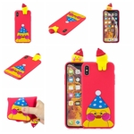 Para A83 OPPO / A1 / F5 Lite 3D colorido bonito pintada animal TPU anti-risco antiderrapante capa protetora tampa traseira