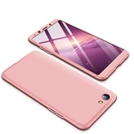 Para OPPO Redlme 1 / F7 Juventude tampa traseira antiderrapante à prova de choque Grau Estojo de protecção completa Ultra Slim PC 360