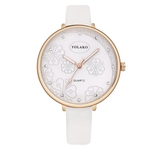 Para Presents YK43 Quartz Relógio de pulso Pulseira de luxo relógio de quartzo para mulheres