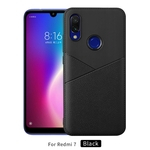 Para redmi 6 de visitas à moda de couro estilo Grain tampa traseira antiderrapante à prova de choque TPU completa estojo de proteção Gostar