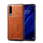 Para Xiaomi CC9 Retro PU Titular Carteira de couro pé antiderrapante à prova de choque caso de telefone celular