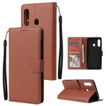 Para Samsung A60-M40-type Carteira bolsa protectora PU de couro com fivela Posição & 3 Card
