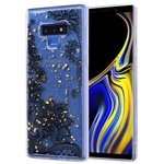 Para Samsung NOTA 9 Color Fashion pintado Epoxy da folha de ouro TPU anti-risco antiderrapante capa protetora tampa traseira