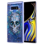 Para Samsung NOTA 9 Color Fashion pintado Epoxy da folha de ouro TPU anti-risco antiderrapante capa protetora tampa traseira