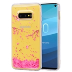 Para Samsung S10 E Fashion cor pintada Epoxy da folha de ouro TPU anti-risco antiderrapante capa protetora tampa traseira