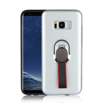 Para Samsung S8 além Moda Ring Finger PC de luxo caixa original do telefone + TPU Área de Trabalho Titular Shell