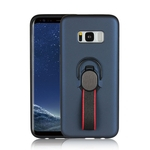 Para Samsung S8 além Moda Ring Finger PC de luxo caixa original do telefone + TPU Área de Trabalho Titular Shell