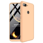 Para Xiaomi 8 Lite 3 em 1 360 Degree antiderrapante à prova de choque capa protetora completa