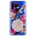 Para Xiaomi 9 Moda Cor pintado Epoxy da folha de ouro TPU anti-risco antiderrapante caso capa protetora Voltar